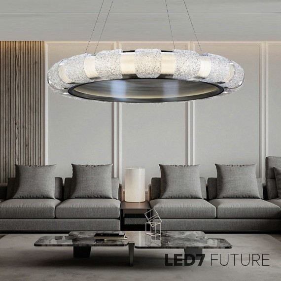 Loft Industry Modern - Hard Shine Chandelier